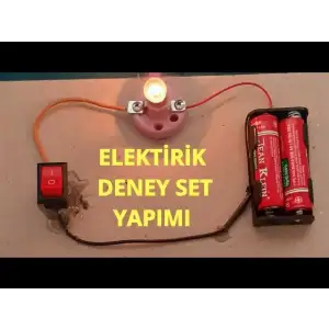 Emin Em-300 İş Eğitimi Elektrik Deney Seti*10x22