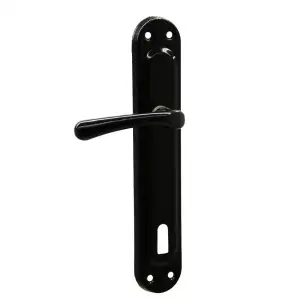 Eriş-09 Kumru Oda Siyah Kapı Kolu Takım*2x30