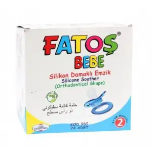 Fatoş Bebe-960 No-2 Silikon Damaklı Emzik *24x36