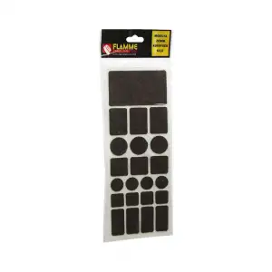 Flamme Karışık Yapışkan Keçe*25x36