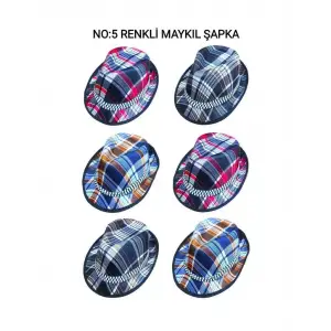Foter No-5 Renkli Maykıl Şapka*600