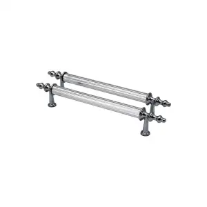 İbico-917 ( Orta & 13cm ) ( Krom & Krom ) Boru Kulp*10x5