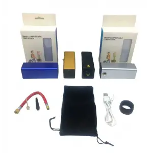 İbico K-146 Mini Cep Kompresörü Şarjlı*80