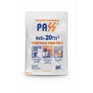 İpsan 20-m2 ( Hışır ) Şeffaf Koruyucu Örtü*30