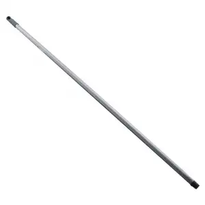 Kappro ( Çizgili Gri ) ( Metal ) Vilada Fırça Sapı ( 120cm )*25=k