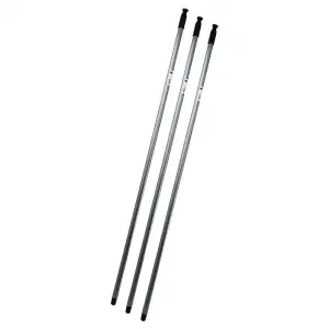 Kappro ( Düz Gri ) ( Metal ) Vileda Vilada Fırça Sapı ( 120cm )*25=k