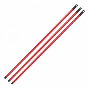 Kappro Fs-011 Metal ( 8gen & 12gen ) Kırmızı Vilada Fırça Sapı 110cm*25=k