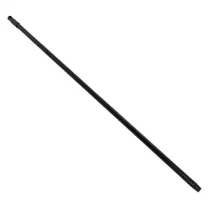 Kcp ( Düz Siyah ) ( Metal ) Vilada Fırça Sapı ( 120cm )*25=k