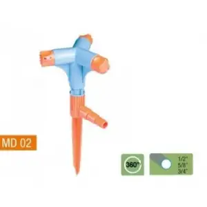 Medalyan Md-02 ( 3lü & Normal ) Sprınk Fiskiye (kısa Meme)*5x15