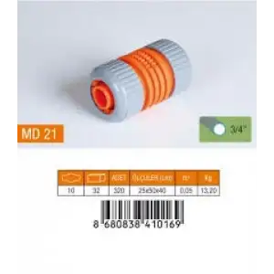 Medalyan Md-21 Lüx Hortum Eki 3/4 *10x32