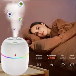 Mini Hava Nemlendirici 3in1 H2o Humidifier220ml