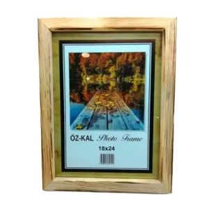 Öz-kal 18x24 Ahşap Resim Çerçevesi*12=k