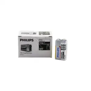 Phılıps 6f-22 ( 9v ) Pil ( 12pcs ) ( Extra Çinko Klorür )*1x10