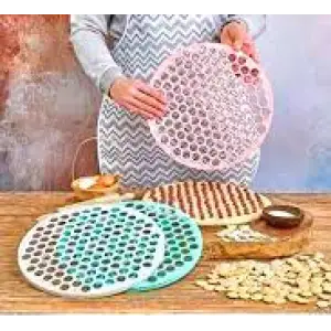 Plastlife Kp-121 ( Büyük & 32cm ) Mantı Kalıbı Plastik*48