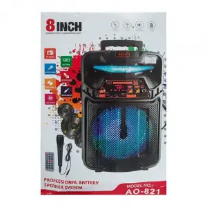 Platoon PL-4680 Bluetooth/Sd/Usb Girişli 8Kumandalı Işıklı Müzik Kutusu