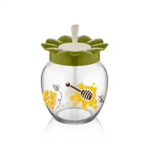 Qlux C-181 Frutta Kaşıklı Kavanoz 370cc*12=k