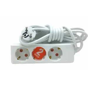Rı-tech 3lü 2mt.uzatma Kablo Grup Priz*12