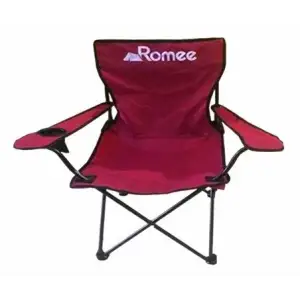 Romee ( Bordo ) Teleskop Katlamalı Kamp Sandalyesi*9