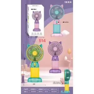 Şarjlı Taşınabilir El Tipi Mini Fan Egonex 514