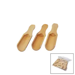 Yakut-10519 ( Ahşap Bambu ) Kürek Baharat ( Kaşık & Kürek )*100x30