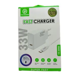 Yk Desing Yk-sr68 Usb Type-c 33w Şarj Aleti