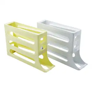 Zelali Zel-1410 ( 4 Katlı & Kaydırak Modeli ) Dolap Yumurta Organizeri ( Plastik )*40