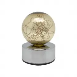 Egonex Ambiyans Masa Lambası, Taşınabilir, Şarjlı, Usb Bağlantılı LEDO02SD