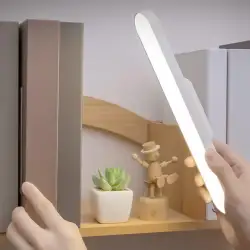 Cabınet Şarjlı Kolay Taşınabilir Mıknatıslı Led Işık Kablosuz Kademeli 3 Renk Aplik