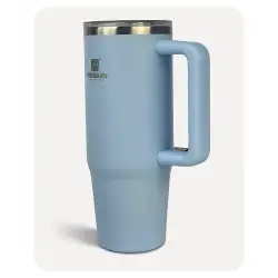 Penguin Termos Pipetli Termos Bardak 900 ml Paslanmaz Çelik MAVİ