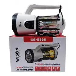 Wison WS-9595 Profesyonel El Feneri & Kamp Lambası | 5W