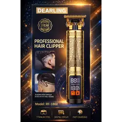 Dearling Profesyonel Saç Sakal Tıraş Makinesi RF-1868