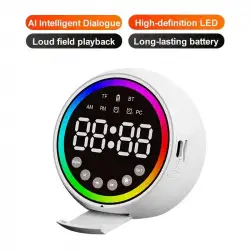 PL-4652 Platoon Dijital Saat + SD + Bluetooth Hoparlör