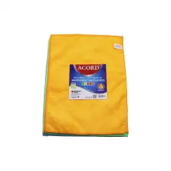 ACORD KOD-719 ( DÖKME ) ( 30X40CM ) ( RENKLİ ) MİKROFİBER TEMİZLİK BEZİ ( EKSTRA EMİCİ ) ( TÜM YÜZEYLER İÇİN )*15X20