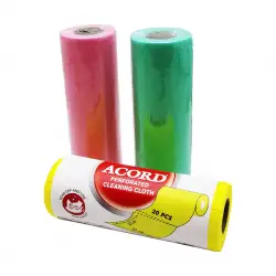 Acord Softtex-415 Rulo Perforated Sarı Bez 20pcs*30