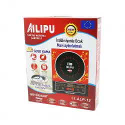 Ailıpu Alp-12 (2600w) (dijital) Tekli Elektrikli (ultra Fonksiyon) Ocak (kızılötesi Pişirici) (zamanlayıcı ) (31.3x38.5x7cm)*6