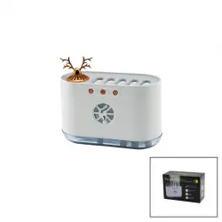 Alaska Sdr-h-006 ( Geyik Figürlü )( 700ml )( Sese Duyarlı )( Usb Şarjlı & Renkli Ledli Işık ) Hava Nemlendirici ( Buhar Makine & Koku Giderici) 4.5w*48