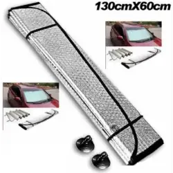 Araba Ön Cam Güneşliği 130*60 cm Parlak