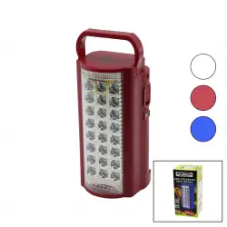 Astra Sılver Rd-24 ( 24led ) Işıldak Lamba Fener (fiş Şarjlı) (powerbank) (6v Akü) (taşıma Kulplu) (8led & 24led Kullanım)*12