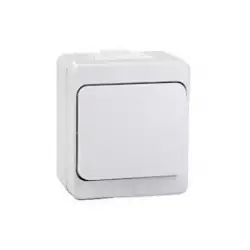 Atom Sıva Üstü Anahtar Priz*12x10