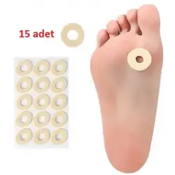 Ayak Nokta Pedi Sünger Yastık 15 Li