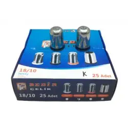 Bedir Çelik Kara Biberlik *25x6