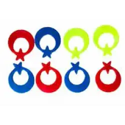 BİSİKLET SÜSÜ BÜYÜK AY YILDIZ *25X30