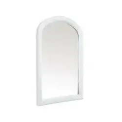 Çelik Ayna-671 Beyaz Mini Tek Ayna*10