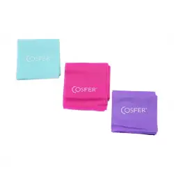 COSFER ( 3PCS ) ( 90CM ) ( SİLİKON & ESNEK ) PLATES BANTI*100