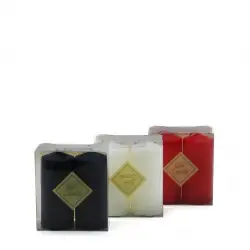 Egonex GÜL CANDLE GL-214 ( 2PCS ) RENKLİ TAKOZ MUM*72=K