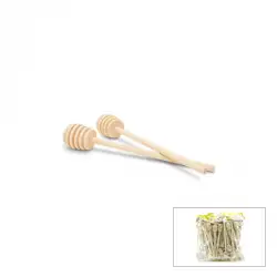 Egonex İBİCO İ22-341 ( 6PCS ) BAL KAŞIK AHŞAP & BAMBU ( 16CM )*10X20