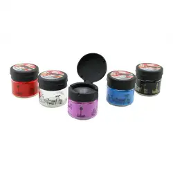 Egonex KRT-1092 KARIŞIK DESENLİ CAM GÖVDELİ KAPAKLI KOKUSUZ KÜLLÜK*24=K