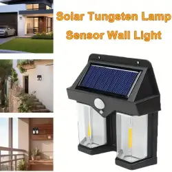 Egonex Solar Güneş Enerjili Lamba 2 Ampul Flament Led Eg-228