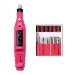 Elektrikli Manikür Pedikür Törpüsü Profesyonel Bakım Süsleme Elektrikli Tırnak Törpü Makinesi