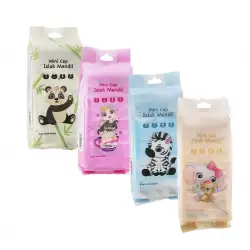 Enfa Enf-2000 ( Mini ) Cep Islak Mendil ( Mix ) ( 14x15cm ) ( 8pcs X 8 Pkt=64pcs )*60=k